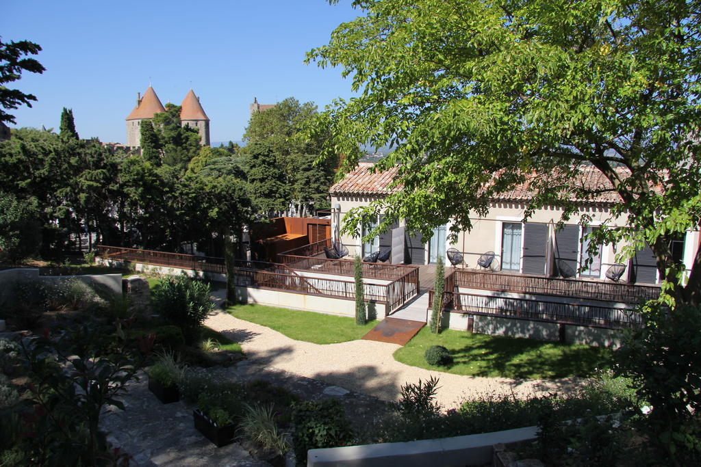 Hotel Pont Levis - Franck Putelat Carcassonne Exteriör bild